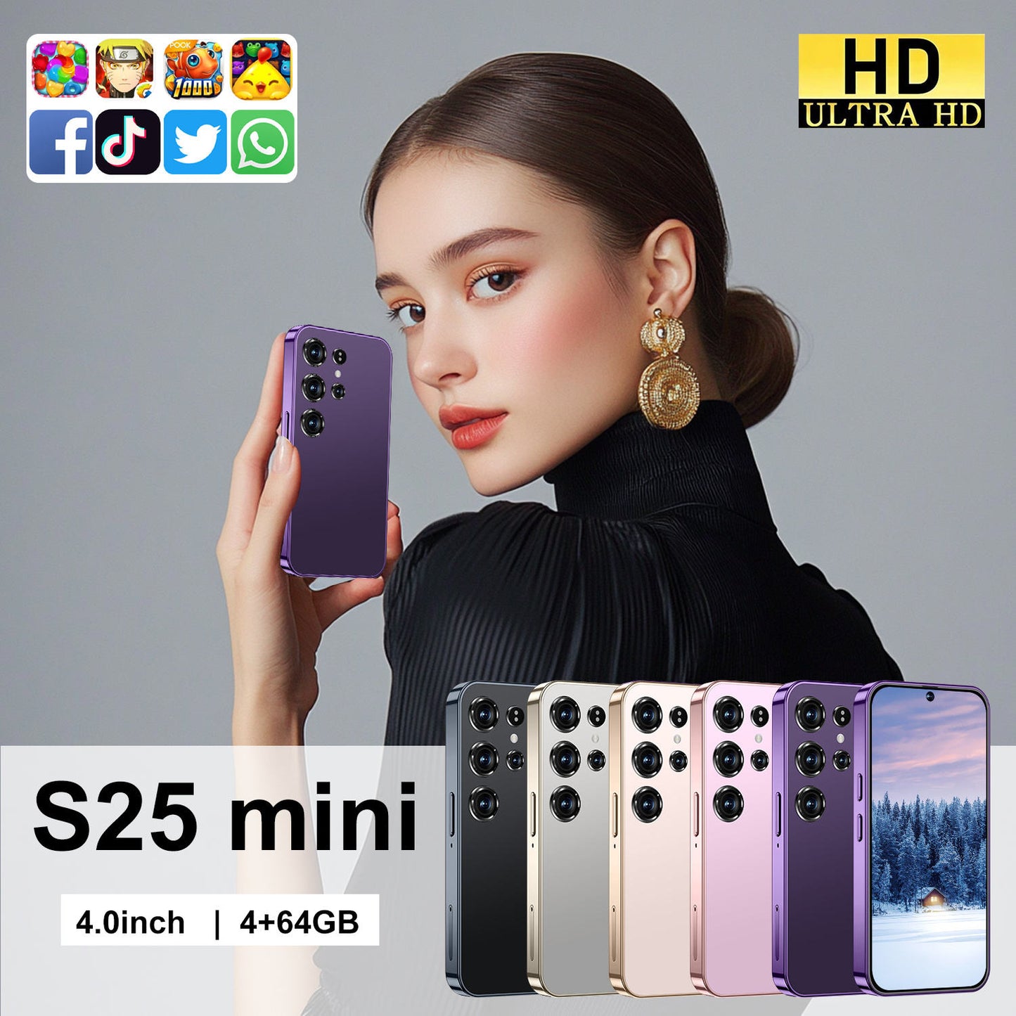E+ S25 ULTRA MINI SMART PHONE