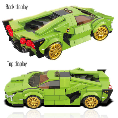 E+BLOCKS RACING CAR