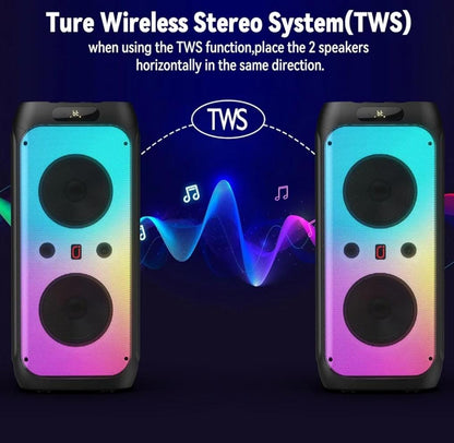 E+Portable speaker system