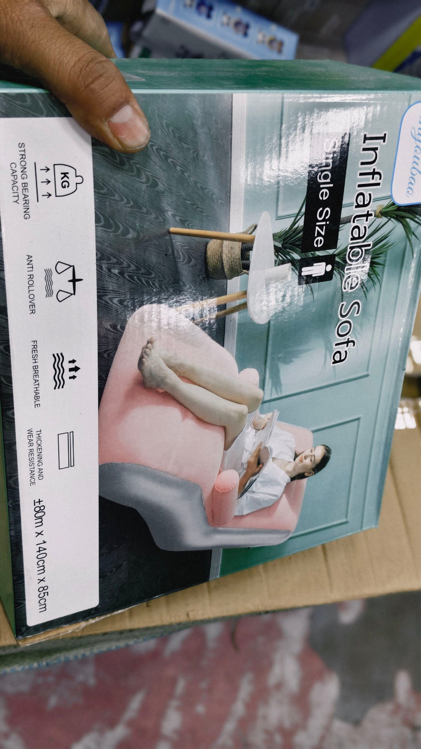 E+ Inflatable sofa single bed