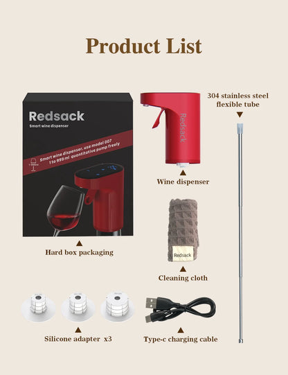 E+ REDSACK Smart Wine Dispenser