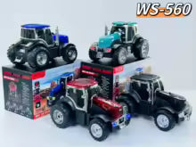 E+ WS-560 Portable Tractor-Shaped Rechargeable Bluetooth Speaker