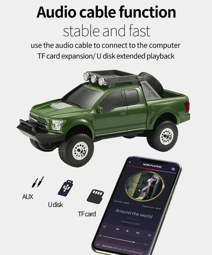 E+ WS-589 Ford Raptor Portable Rechargeable Bluetooth Speaker
