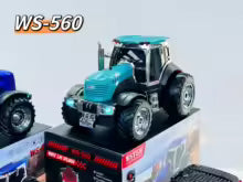 E+ WS-560 Portable Tractor-Shaped Rechargeable Bluetooth Speaker