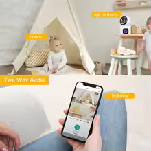 E+ V380 Dual Lens 360° Wifi Camera