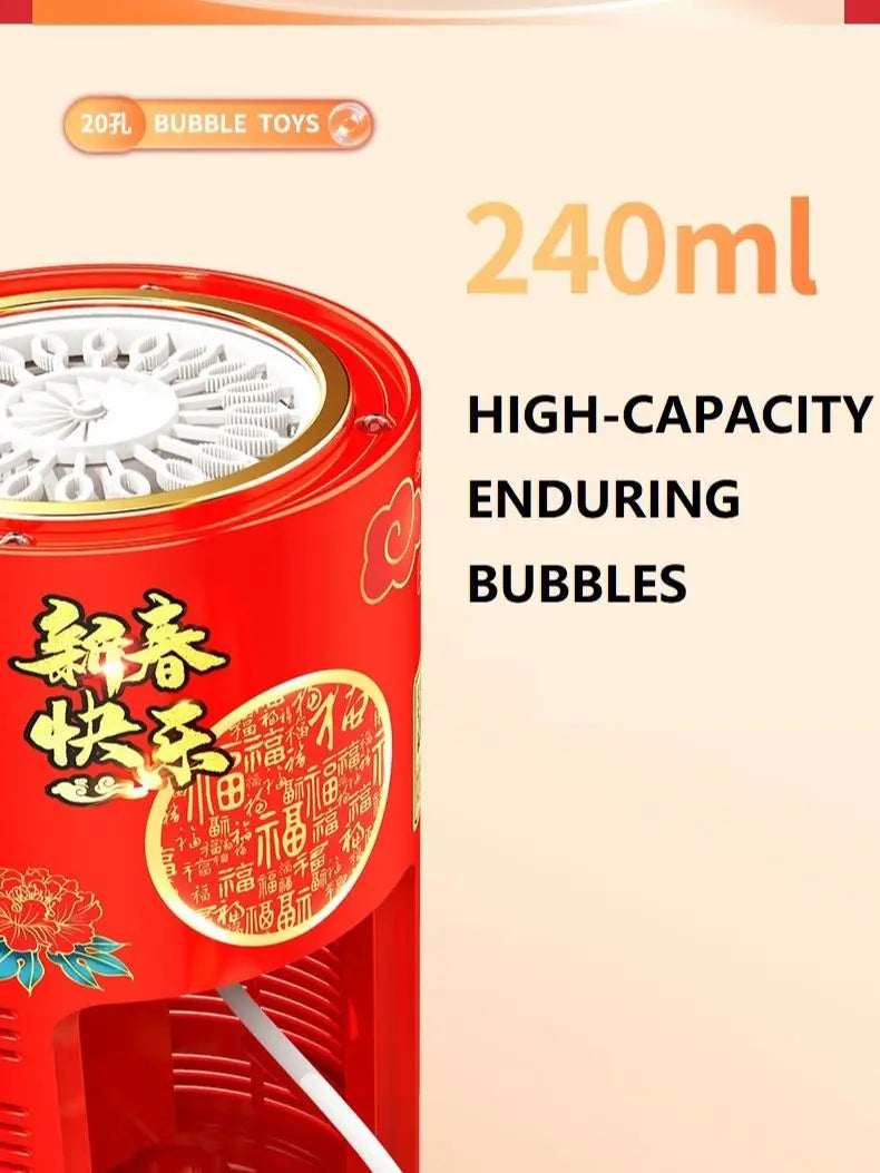 E+ Portable Firework Bubble Machine