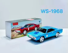 E+ WS-1968 Portable Car-Shaped Rechargeable Bluetooth Speaker