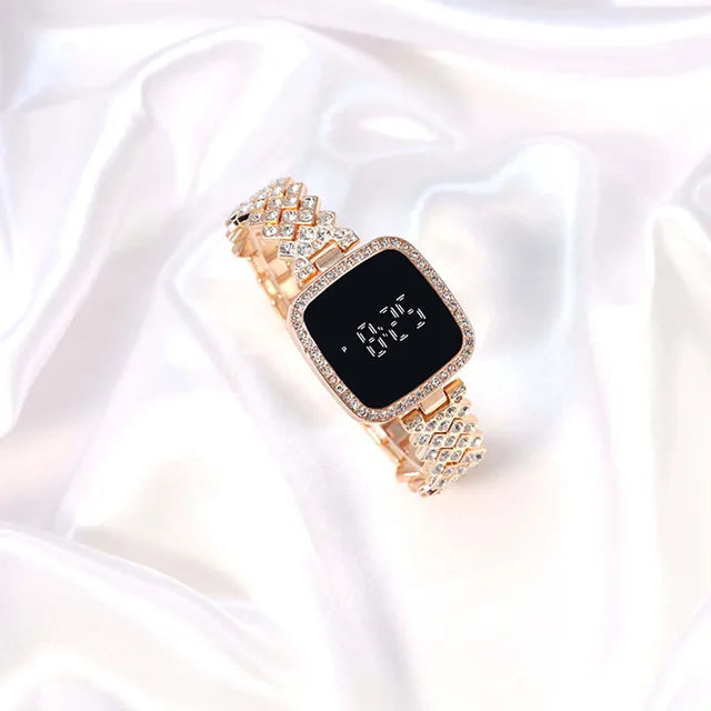 E+ Digital Rhinestone Watch Set of 4