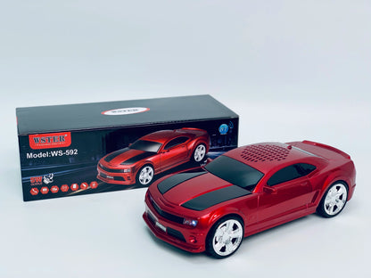 E+ WS-592 Portable Car-Shaped Rechargeable Bluetooth Speaker