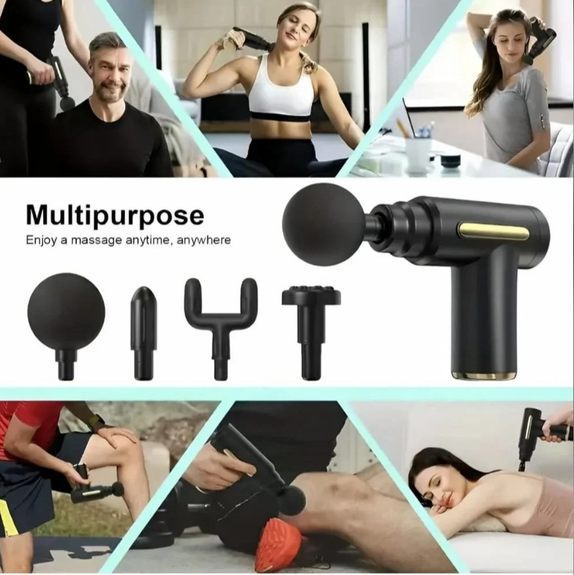 E+ Metal Smart Massager Gun