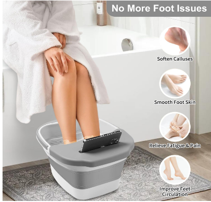 E+ MULTIFUNCTION FOLDING FOOT BATH MASSAGER