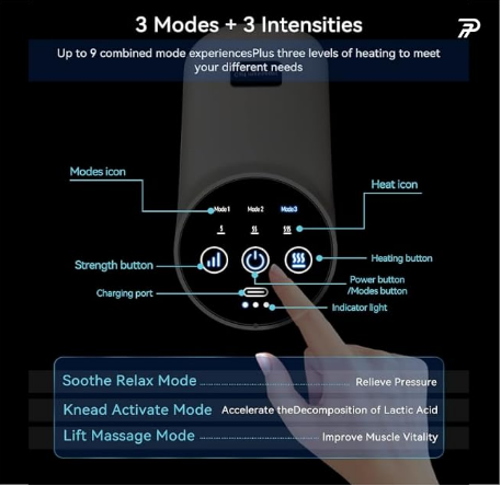 E+ CALF PORTABLE MASSAGER