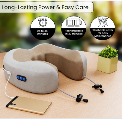 E+ U SHAPE PILLOW MASSAGER