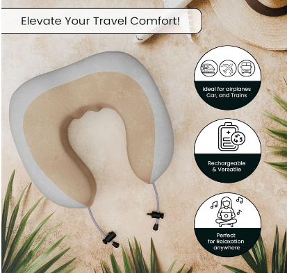 E+ U SHAPE PILLOW MASSAGER