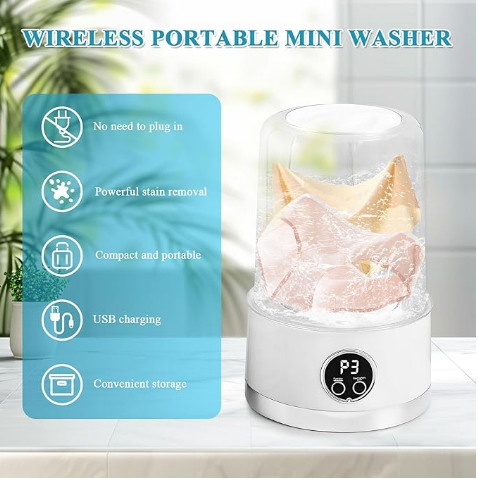 E+ MINI WIRLESS WASHING MACHINE