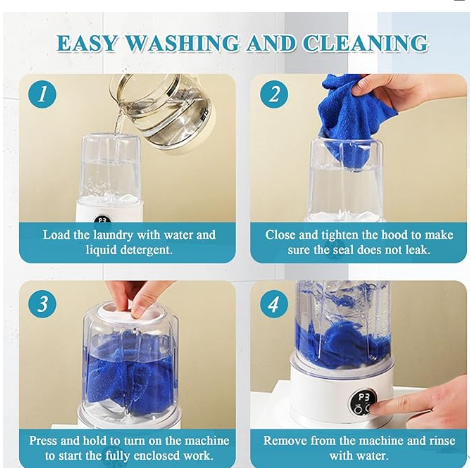 E+ MINI WIRLESS WASHING MACHINE