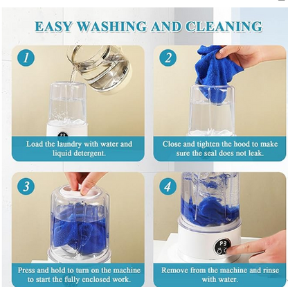E+ MINI WIRLESS WASHING MACHINE