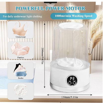 E+ MINI WIRLESS WASHING MACHINE