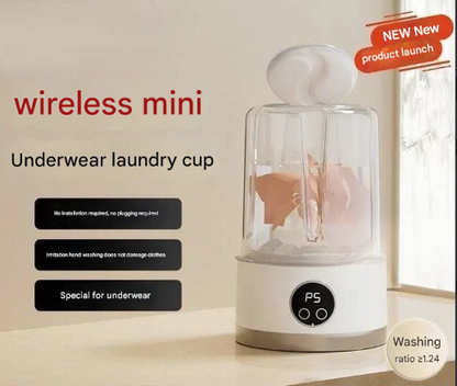 E+  WIRLESS CHARGING MINI WASHING MACHINE