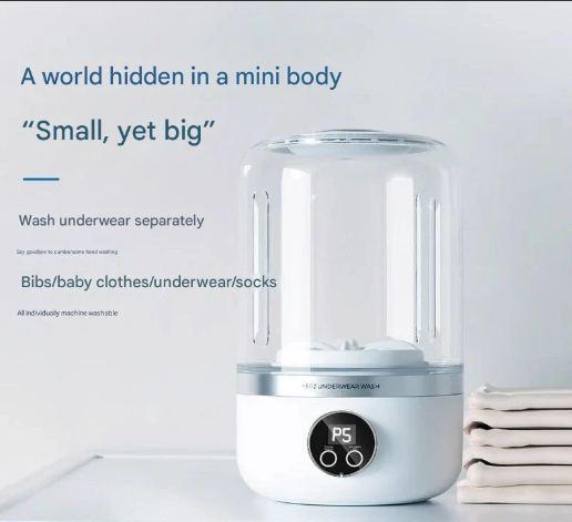 E+  WIRLESS CHARGING MINI WASHING MACHINE