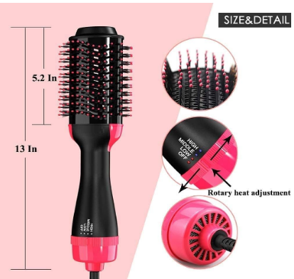 E+ HOT AIR  BRUSH DRYER AND STYLER