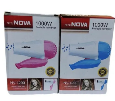 E+ NEW NOVA 1000 W FOLDABLE HAIR DRYER