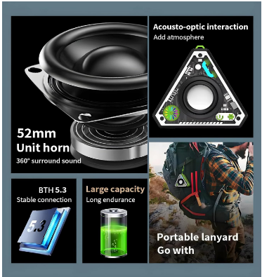 E+ PORTABLE WIRLESS SPEAKER