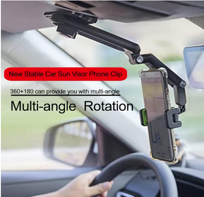 E+ SUN VISOR CELLPHONE HOLDER