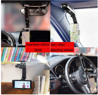 E+ SUN VISOR CELLPHONE HOLDER