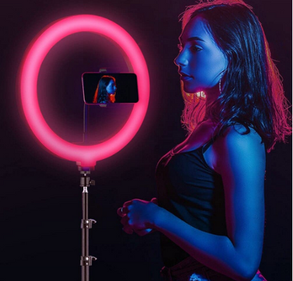 E+26  RGB LED SOFT RING LIGHT 10 INCH
