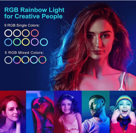 E+ 30 RGB LED SOFT RING LIGHT 12 INCH