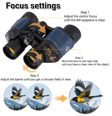 E+ HIGH QUALITY BINOCULARS