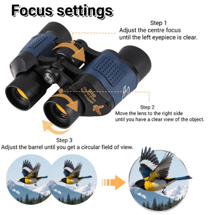 E+ HIGH QUALITY BINOCULARS