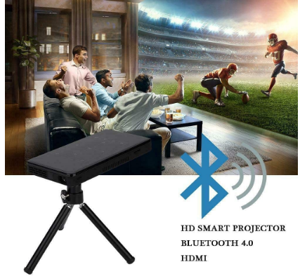 E+ SMART PORTABLE 4K ULTRA HD DLP PROJECTOR
