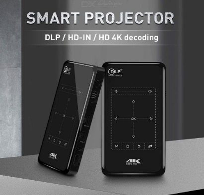 E+ SMART PORTABLE 4K ULTRA HD DLP PROJECTOR