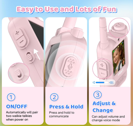 E+ CHILDREN VIDEO WALKIE TALKIE