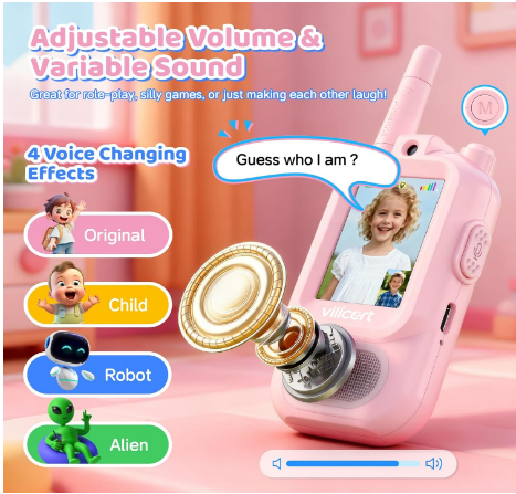 E+ CHILDREN VIDEO WALKIE TALKIE