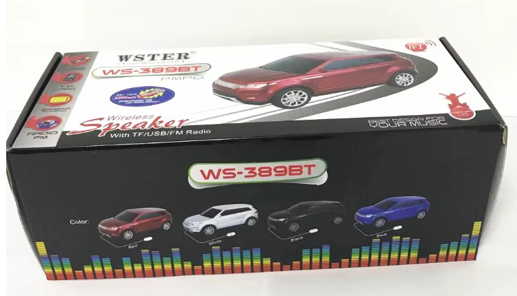 E+ WIRLESS CAR SPEAKER - 389BT