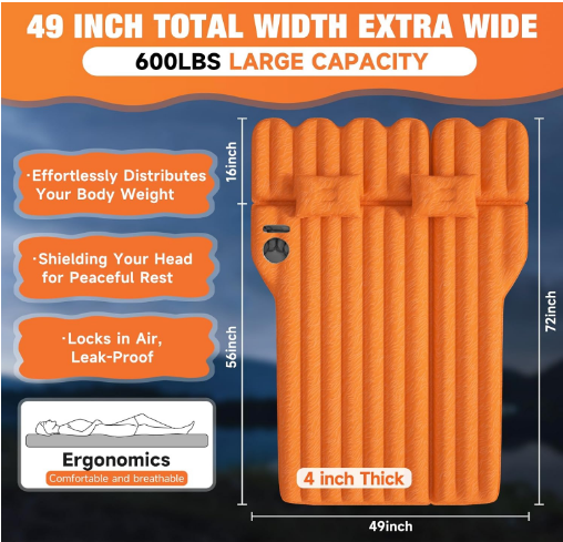 E+ CAR AIR BED SET