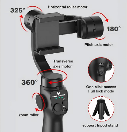 E + 3 AXIS GIMBAL STABILIZER