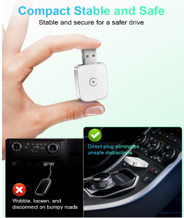 E+ WIRES TO WIRLESS CARPLAY ANDRIOD