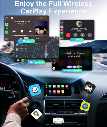 E+ WIRES TO WIRLESS CARPLAY ANDRIOD