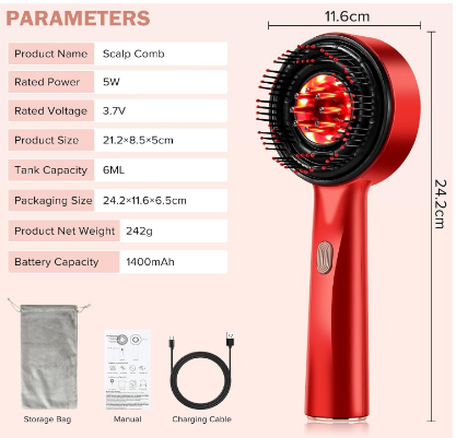 E+ MASSAGE COMB