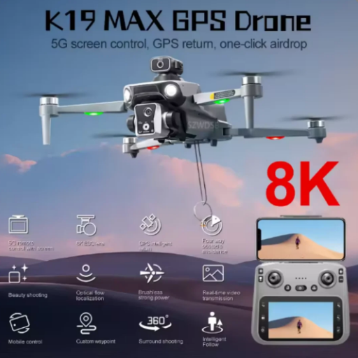 E+ K19 MAX RETURN VIA GPS DRONE