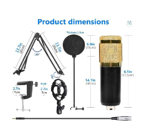 E+ PROFESSIONAL CONDENSER MICROPHONE