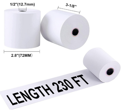 E+ THERMAL PRINTER PAPER ROLL 1 ROLL @ 99