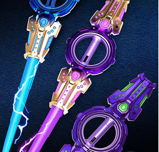 E+  ROTATE DOUBLE EDGED SWORD TOY