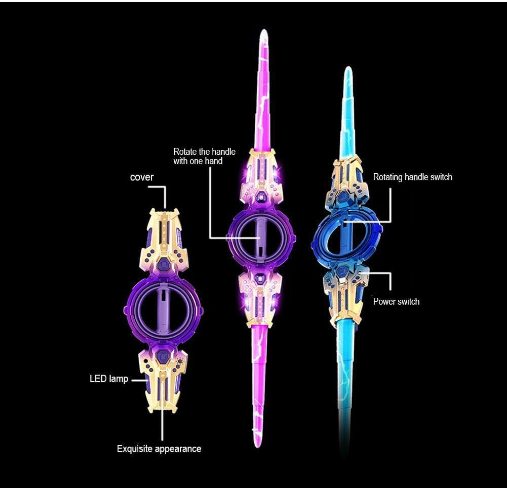 E+  ROTATE DOUBLE EDGED SWORD TOY