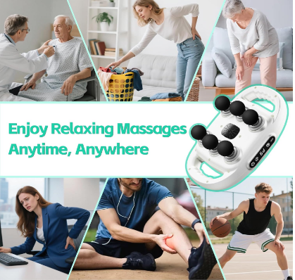 E+ SIX HEAD FASICA MASSAGE GUN