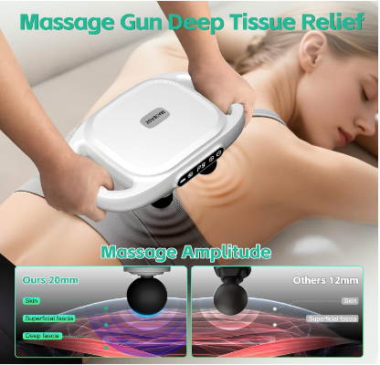 E+ SIX HEAD FASICA MASSAGE GUN